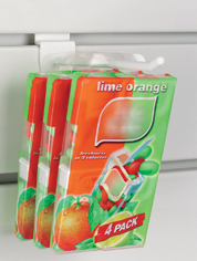 Slatwallhaken kunststof